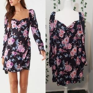 NWT Elevator Disco Floral Dress 3XL